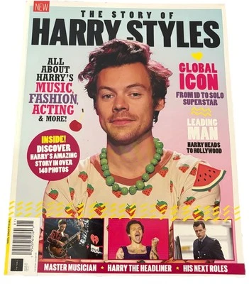 The Story of Harry Styles - Unofficial Magazine 2021 UK Import Watermelon Sugar - Image 1 of 4