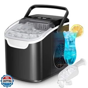 Antarctic Star Arbeitsplatte Eismaschine Maschine, 8 Eiswürfel in 6 Minuten, 26 Pfund/Tag  - Bild 1 von 5