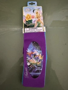 Disney Tinkerbell Kid’s pair Of  Purple  And Teal Head Wrap Head Bands. Vintage - Picture 1 of 2