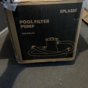 Electric 300/330Gal Swimming Pool Filter Pump Swimming Water Filtration Clean - Picture 1 of 2