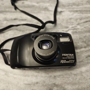 Pentax IQZoom EZY-R analoge Kompaktkamera 35 mm nur Leistung getestet - Bild 1 von 6