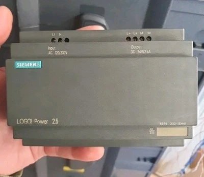 Siemens LOGO Netzteil 24V 2,5A 6EP1332-1SH41 Power Stromversorgung getestet - Bild 1 von 4