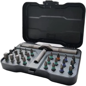 Ratchet Screwdriver Set 24 in 1 Precision Screwdriver Bit Screwdriver Sets Wi... - Picture 1 of 7