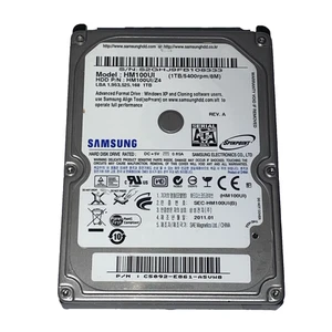 1TB Samsung HM100UI-Z4 (SEC-HM100UI(B) 5400 RPM ,8MB 2.5'' Festplatte - Picture 1 of 2