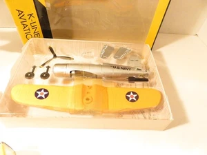 K-LINE TRAINS AVIATION 40221 U.S. NAVY SCOUT 4  FIGHTER PLANE KIT- NEW- SH - Picture 1 of 3