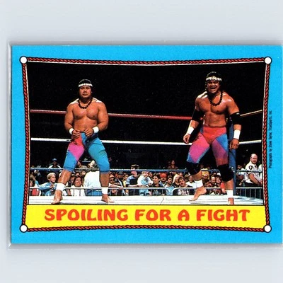 1987 Topps WWF Spoiling for a Fight #28 - Image 1 of 2