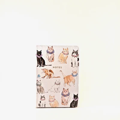 New in Pacakage Cat Notes Diary Journal 6"x8", Eccolo, Watercolor by Beth Briggs - Image 1 of 4