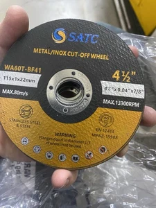 25 Stück 6 Zoll Trennscheiben für Schleifer Metall Trennscheiben für Edelstahl - Bild 1 von 2