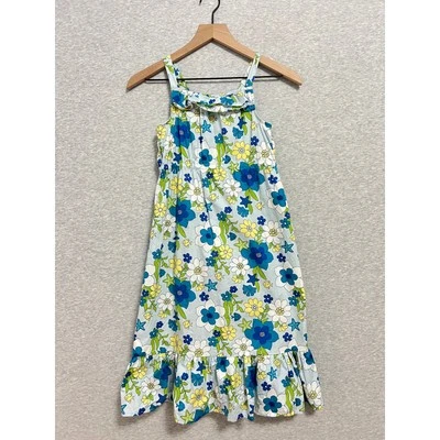 Gymboree Underwater Fantasy Sundress Girls Size 12 Blue Ruffle Dress Summer 2012 - Image 1 of 4