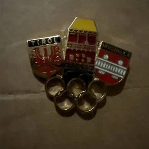 Olympic Germany German Hat Pin Innsbrook Tirol Lapel Pin - Picture 1 of 5