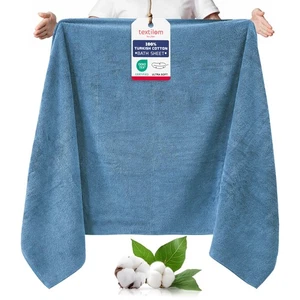 Sábanas de baño de lujo 100 % algodón turco de gran tamaño, baño jumbo y extra grande para... - Imagen 1 de 6