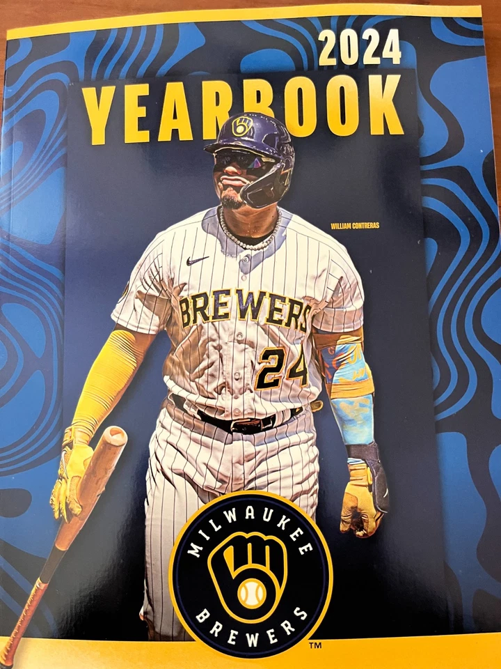 2024 MILWAUKEE BREWERS YEARBOOK MLB PROGRAM WORLD SERIES CHAMPIONS ? SHIPS NOW! - Image 1 of 1