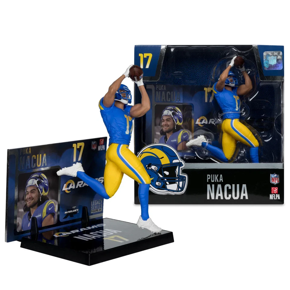 Puka Nacua (Rams) NFL 7" Figure McFarlane in stock - Image 1 of 1