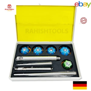 BESTE Hartmetallbestückt Ventilsitzfräser  5x  Satz  30 45 70 (20 Grad) Zollfrei - Picture 1 of 16