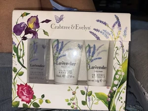 NIB Crabtree & Evelyn Lavender Scent Bath & Shower Gel, Body Lotion, Body Cream - Picture 1 of 2