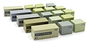 PIKO Container DR DEUTRANS (18 Stück) 1:87 H0 - Bild 1 von 2