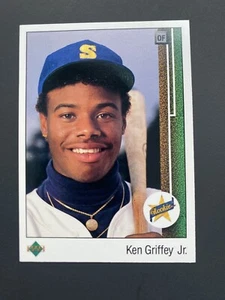 1989 Upper Deck Ken Griffey Jr #1 Raw Ungraded - Picture 1 of 12