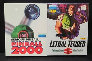 Lethal Tender & Flipper 2000 PC Spiel Dual Pack NEU & VERSIEGELT von Froggman DOS IBM - Bild 1 von 10