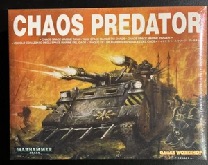 Warhammer 40K Chaos Space Marine Predator Tank (2002) Sellado Fuera de Uso De Colección Raro - Imagen 1 de 6