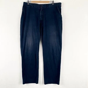 Polo Ralph Lauren Suffield Pants Mens Size 36 Blue Mid Rise Straight Leg Hemmed - Picture 1 of 13