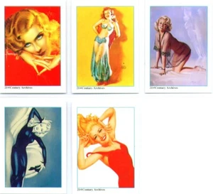 Hollywood Pinups - Blond Bombshell subset [5 cards] [21st Century Archives 1994] - Picture 1 of 1