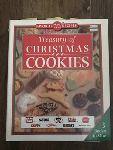 VINTAGE Recipes COOKBOOK Treasury of Christmas Cookies 1992 - Imagen 1 de 4