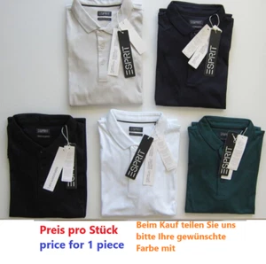 Polo Hombre Esprit Manga Corta NUEVO- XL-blanco, Azul, Negro, Crema, Verde-PremiumStyle - Imagen 1 de 12