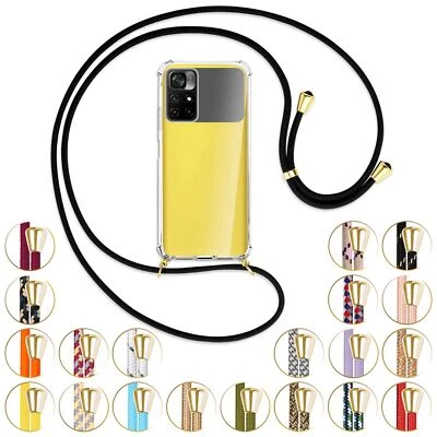 Collana (O) per Xiaomi Poco M4 Pro / Redmi Note 11 Cover Custodia catena - Immagine 1 di 4