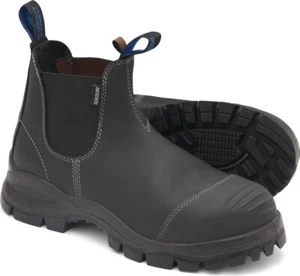Blundstone Male Stiefel Boot #910 Black Platinum Leather (Safety Series) - Bild 1 von 6