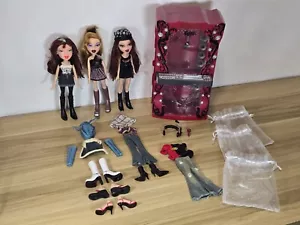 Bratz Vintage Rock Angelz Bundle 2001 3 bambole più vestiti e studio in onda. - Foto 1 di 17