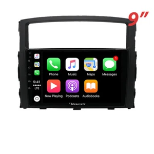 9" Wireless CarPlay Android Auto Nakamichi BT For Mitsubishi Pajero 2006-2019 - Picture 1 of 3