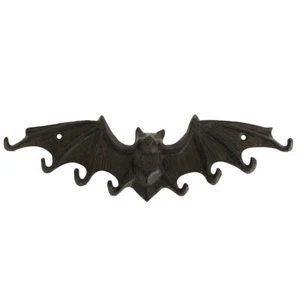 Gusseisen Wandhalterung Obst Fledermaus Flügel Schlüsselhalter Haken Gothic Mantel Hutgestell Haken - Bild 1 von 1