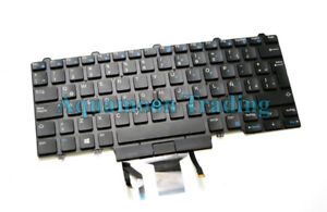 NEW KFHY6 Dell Latitude E7450 E5450 E5470 E7470 Spanish Keyboard Teclado Backlit