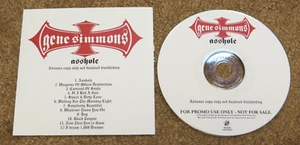 KISS GENE SIMMONS A$$HOLE ADVANCE PROMO CD 2004 SANCTUARY RECORDS - Bild 1 von 3