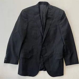 Hugo Boss 38S Black Check Huge4/Genius3 Tesse Wool Mens Jacket Sport Coat - Picture 1 of 12