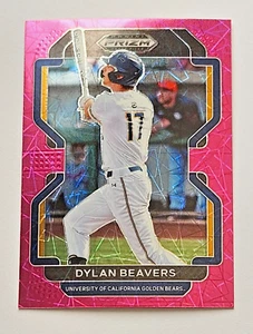 Dylan Beavers 2022 Panini Prizm Draft Picks Neon Pink Velocity Prizm #PDP33 - Bild 1 von 2