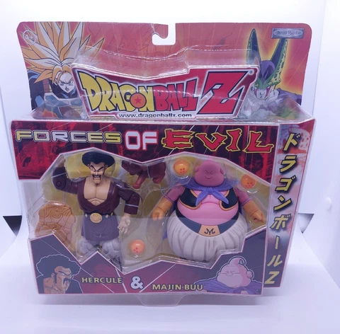 Dragon Ball Z Forces Of Evil JAKKS Pacific 2003 - HERCULE & MAJIN BUU New Cover