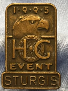Sturgis Bike Rally 1995 HOG evento Harley Davidson Pins - Foto 1 di 4