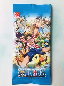 Anime One Piece Topps Wafer Card 1 RARA Nuevo Sellado Booster Pack CCG TCG Manga - Imagen 1 de 2