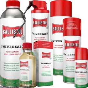BALLISTOL UNIVERSALÖL / SPRAY PFLEGEÖL WAFFENÖL ROSTSCHUTZ AUTO FAHRRAD KRIECHÖL - Bild 1 von 7
