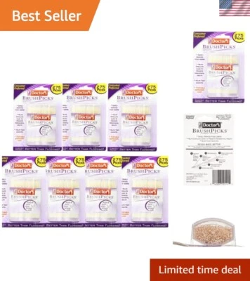 275 palillos de dientes interdentales suaves - cuidado bucal portátil para la prevención de la gingivitis Foto 1 de 4