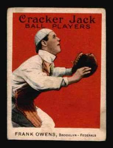 1915 Cracker Jack #74 Frank Owens - VG - Picture 1 of 2