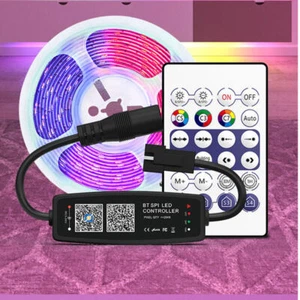 5V USB Bluetooth WS2812 LED tira HDTV ordenador monitor retroiluminación - Imagen 1 de 11