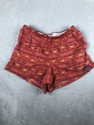 Pantalones Cortos Patagonia Para Mujer Board Shorts Naranja Talla Pequeña Foto 1 de 4