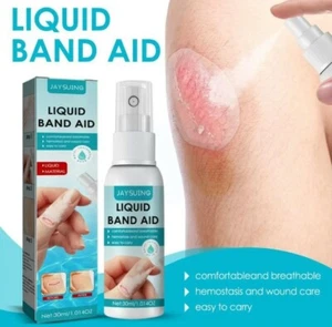 Sprühpflaster Wundpflaster SPRAY GEL 30ml Verband Wasserfest Unfall Notfall Neu - Bild 1 von 9