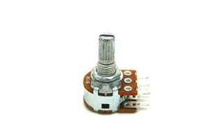 MINI DUAL POTENTIOMETER ALPHA B10K 10K 16mm LINEAR PC MOUNT - Picture 1 of 1