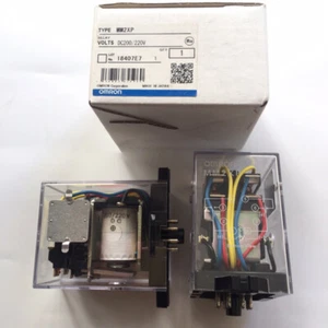 2Pcs OMRON MM2XP 200-220VDC Electromagnetic Relay NEW - Picture 1 of 1