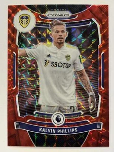 Kalvin Phillips 2021-22 Panini Prizm Premier League Prizms Red Wave #219 - Imagen 1 de 2