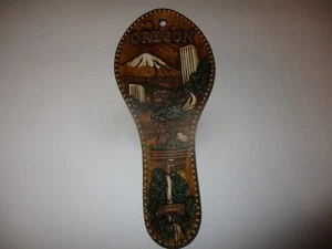 Oregon State Vintage Souvenir Wandbehang/Löffelablage - Smith Western, Japan - Bild 1 von 2