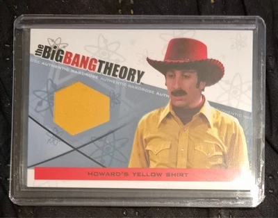 The Big Bang Theory Season 3 & 4: Authentic Wardrobe Costume Card - Howard M-29 - Image 1 of 3